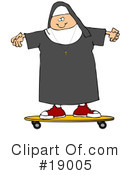 Nuns Clipart #19005 by djart