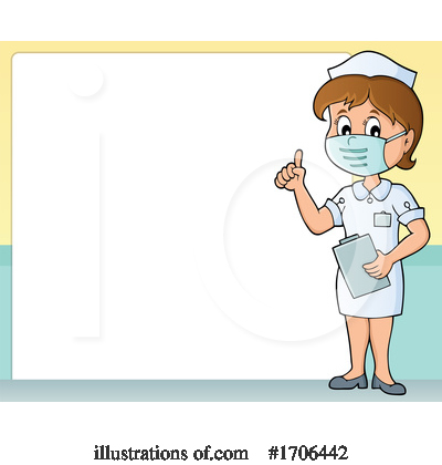 Royalty-Free (RF) Nurse Clipart Illustration by visekart - Stock Sample #1706442