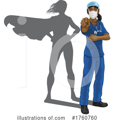 Royalty-Free (RF) Nurse Clipart Illustration by AtStockIllustration - Stock Sample #1760760