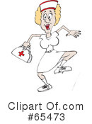 Nurse Clipart #65473 by Dennis Holmes Designs
