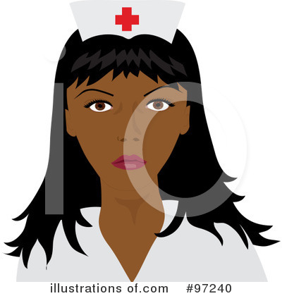Royalty-Free (RF) Nurse Clipart Illustration by Pams Clipart - Stock Sample #97240