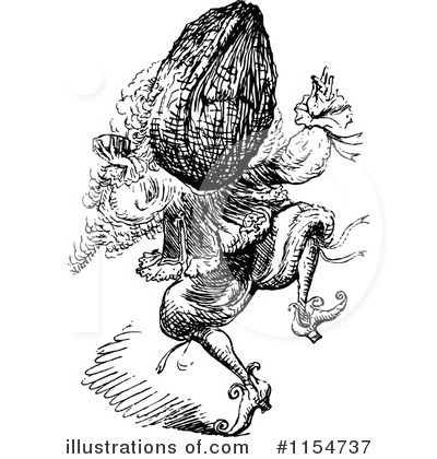 Royalty-Free (RF) Nut Clipart Illustration by Prawny Vintage - Stock Sample #1154737