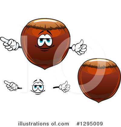 Royalty-Free (RF) Nut Clipart Illustration by Vector Tradition SM - Stock Sample #1295009