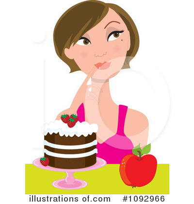 Cake Clipart #1092966 by Maria Bell