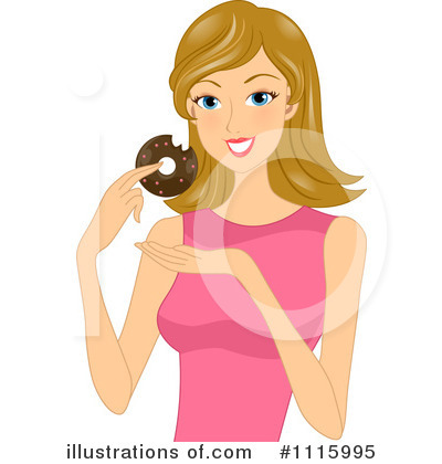Donut Clipart #1115995 by BNP Design Studio