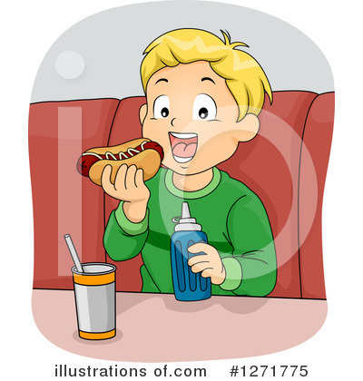 Hot Dog Clipart #1271775 by BNP Design Studio