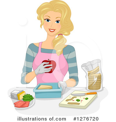 Lunch Clipart #1276720 by BNP Design Studio
