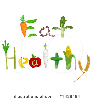 Vegetarian Clipart #1438494 by BNP Design Studio
