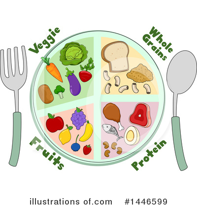Royalty-Free (RF) Nutrition Clipart Illustration by BNP Design Studio - Stock Sample #1446599