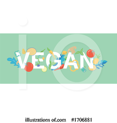 Vegetarian Clipart #1706881 by Domenico Condello