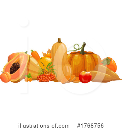 Pumpkin Clipart #1768756 by Vector Tradition SM
