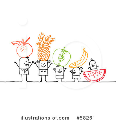 Royalty-Free (RF) Nutrition Clipart Illustration by NL shop - Stock Sample #58261