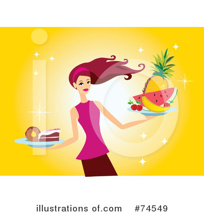 Royalty-Free (RF) Nutrition Clipart Illustration by Monica - Stock Sample #74549