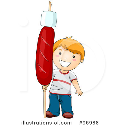 Hot Dogs Clipart #96988 by BNP Design Studio