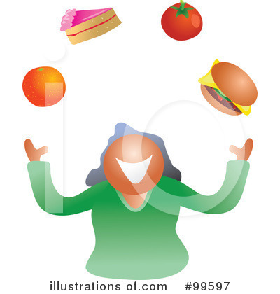 Royalty-Free (RF) Nutrition Clipart Illustration by Prawny - Stock Sample #99597