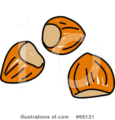 Royalty-Free (RF) Nuts Clipart Illustration by Prawny - Stock Sample #66121