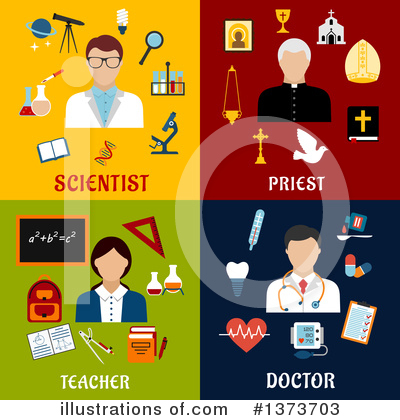 Scientist Clipart #1373703 by Vector Tradition SM