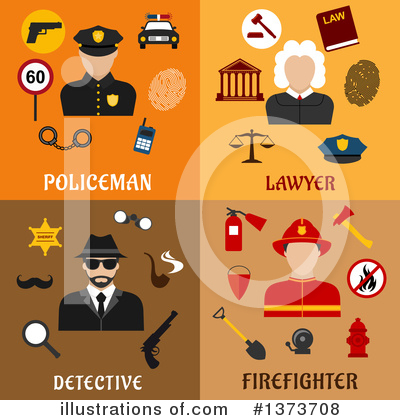 Detective Clipart #1373708 by Vector Tradition SM