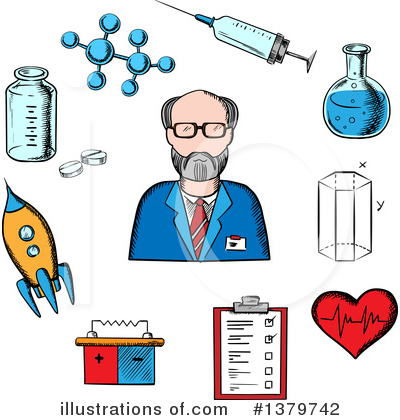 Scientist Clipart #1379742 by Vector Tradition SM