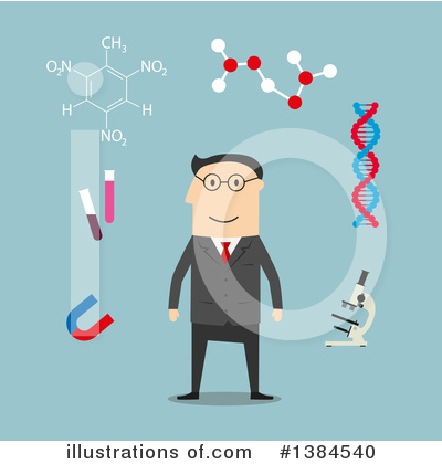 Scientist Clipart #1384540 by Vector Tradition SM