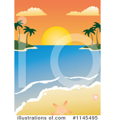 Royalty-Free (RF) Ocean Clipart Illustration by Rosie Piter - Stock Sample #1145495