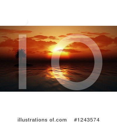 Royalty-Free (RF) Ocean Clipart Illustration by KJ Pargeter - Stock Sample #1243574