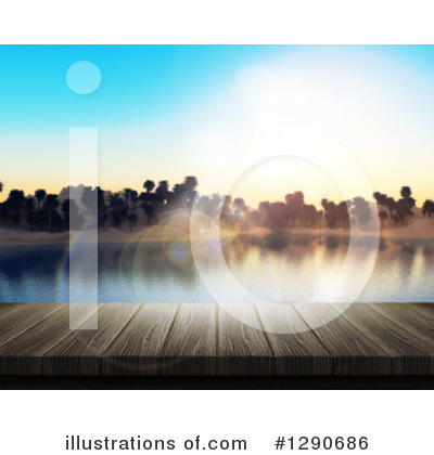 Dock Clipart #1290686 by KJ Pargeter