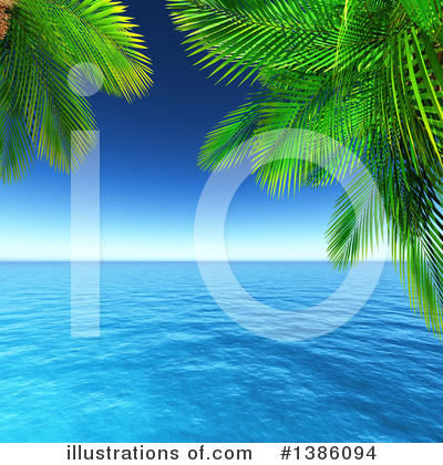 Tropical Clipart #1386094 by KJ Pargeter
