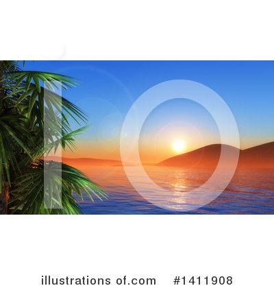 Royalty-Free (RF) Ocean Clipart Illustration by KJ Pargeter - Stock Sample #1411908