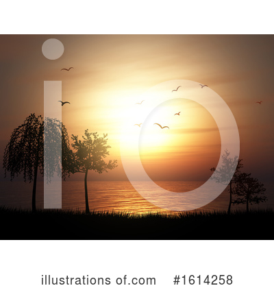 Royalty-Free (RF) Ocean Clipart Illustration by KJ Pargeter - Stock Sample #1614258