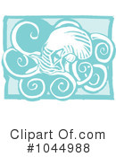 Octopus Clipart #1044988 by xunantunich