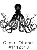 Octopus Clipart #1112518 by Prawny Vintage