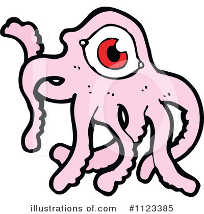 Royalty-Free (RF) Octopus Clipart Illustration by lineartestpilot - Stock Sample #1123385
