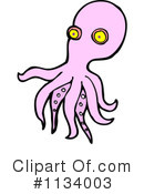 Octopus Clipart #1134003 by lineartestpilot