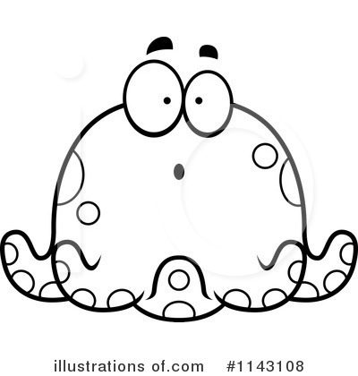 Royalty-Free (RF) Octopus Clipart Illustration by Cory Thoman - Stock Sample #1143108
