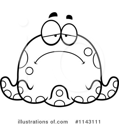 Royalty-Free (RF) Octopus Clipart Illustration by Cory Thoman - Stock Sample #1143111