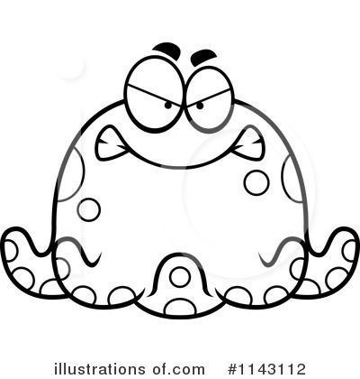 Royalty-Free (RF) Octopus Clipart Illustration by Cory Thoman - Stock Sample #1143112