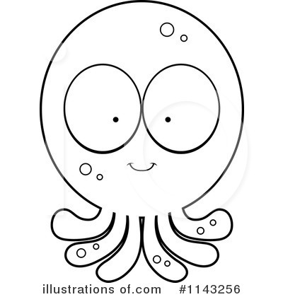 Royalty-Free (RF) Octopus Clipart Illustration by Cory Thoman - Stock Sample #1143256