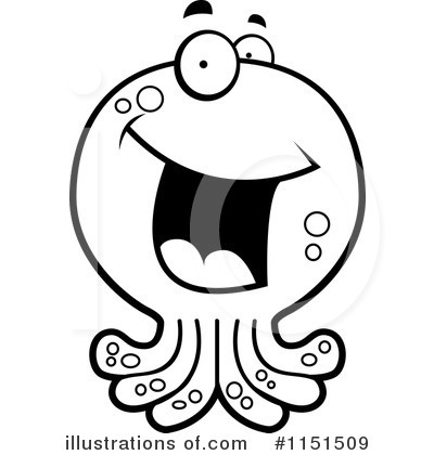 Royalty-Free (RF) Octopus Clipart Illustration by Cory Thoman - Stock Sample #1151509