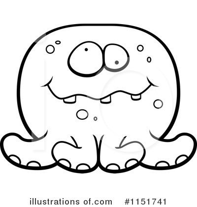 Royalty-Free (RF) Octopus Clipart Illustration by Cory Thoman - Stock Sample #1151741