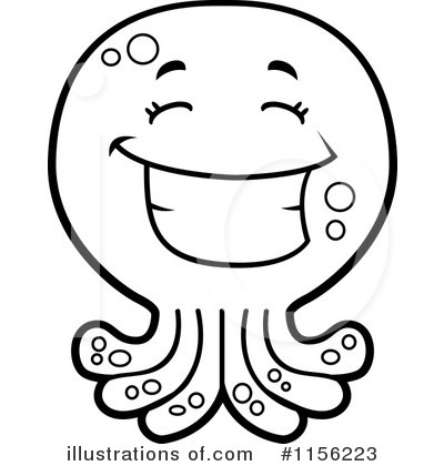 Royalty-Free (RF) Octopus Clipart Illustration by Cory Thoman - Stock Sample #1156223