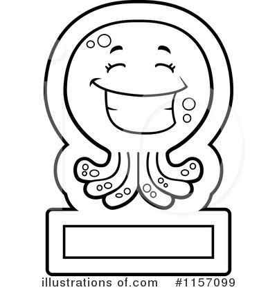 Royalty-Free (RF) Octopus Clipart Illustration by Cory Thoman - Stock Sample #1157099