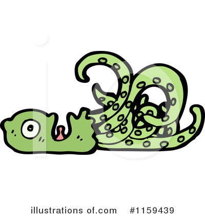 Royalty-Free (RF) Octopus Clipart Illustration by lineartestpilot - Stock Sample #1159439