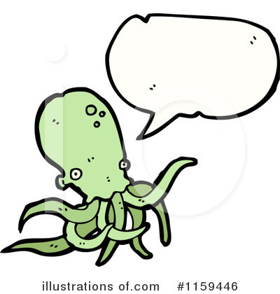 Royalty-Free (RF) Octopus Clipart Illustration by lineartestpilot - Stock Sample #1159446
