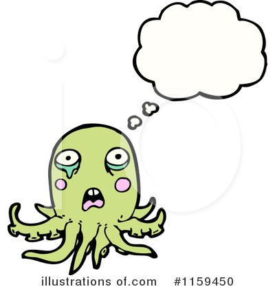Royalty-Free (RF) Octopus Clipart Illustration by lineartestpilot - Stock Sample #1159450