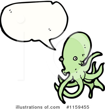 Royalty-Free (RF) Octopus Clipart Illustration by lineartestpilot - Stock Sample #1159455