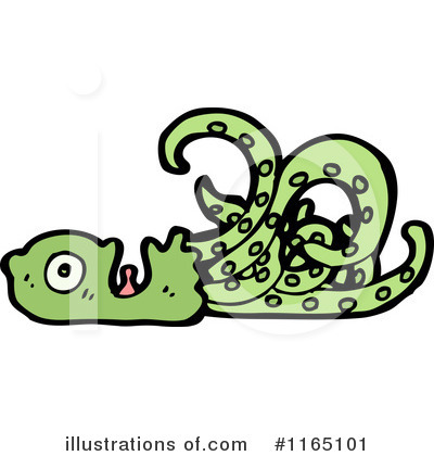 Royalty-Free (RF) Octopus Clipart Illustration by lineartestpilot - Stock Sample #1165101