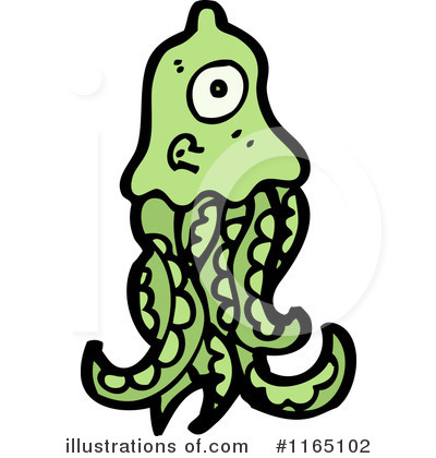 Royalty-Free (RF) Octopus Clipart Illustration by lineartestpilot - Stock Sample #1165102