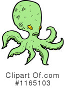 Octopus Clipart #1165103 by lineartestpilot