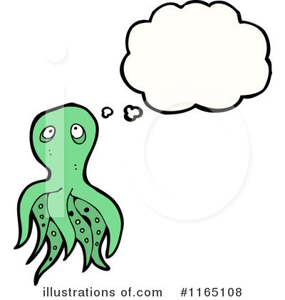 Royalty-Free (RF) Octopus Clipart Illustration by lineartestpilot - Stock Sample #1165108